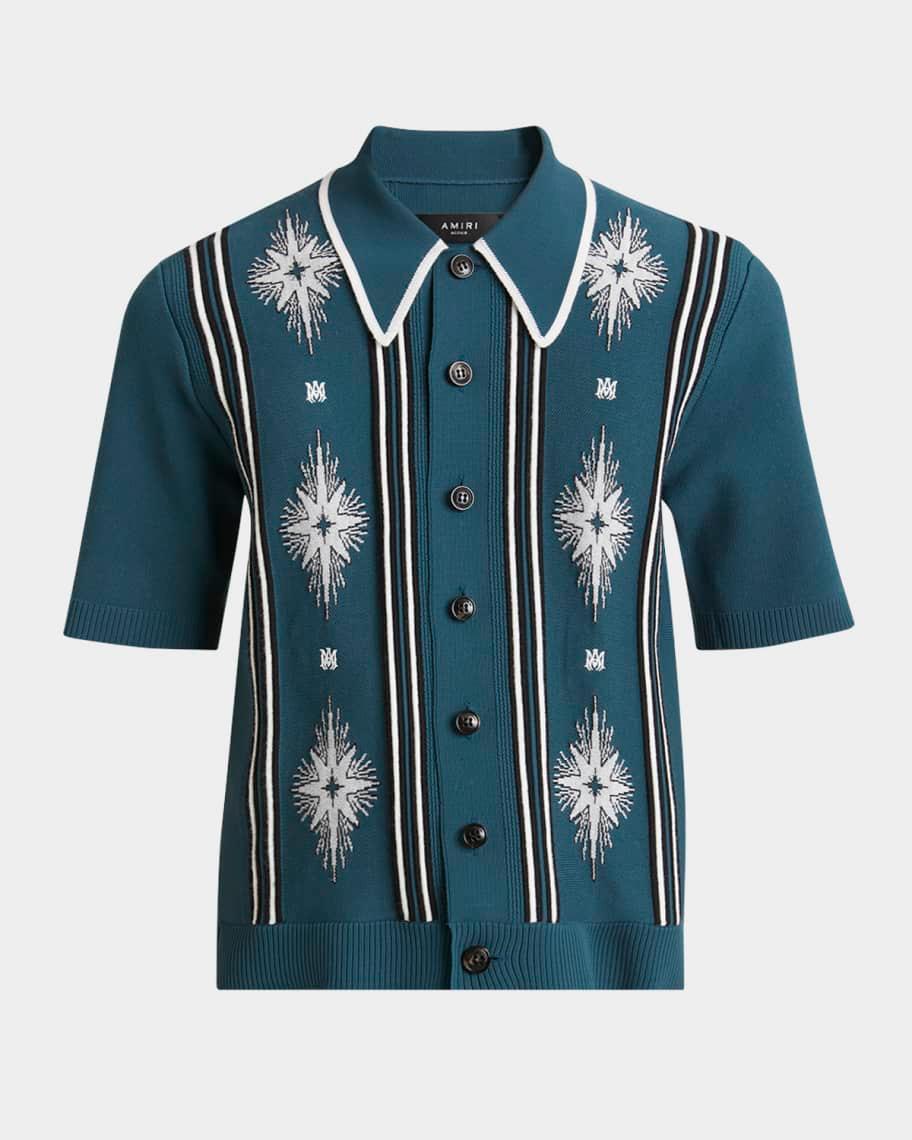 Mens Starburst Button-Down Shirt Product Image