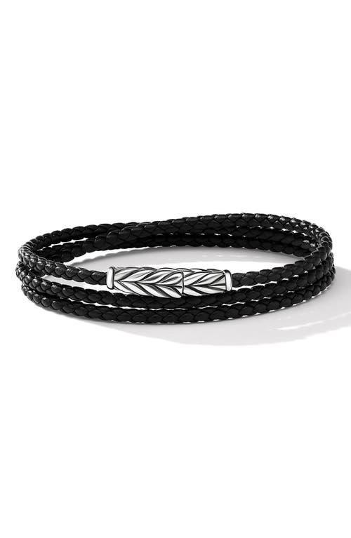 David Yurman Mens Chevron Triple Wrap Bracelet Product Image