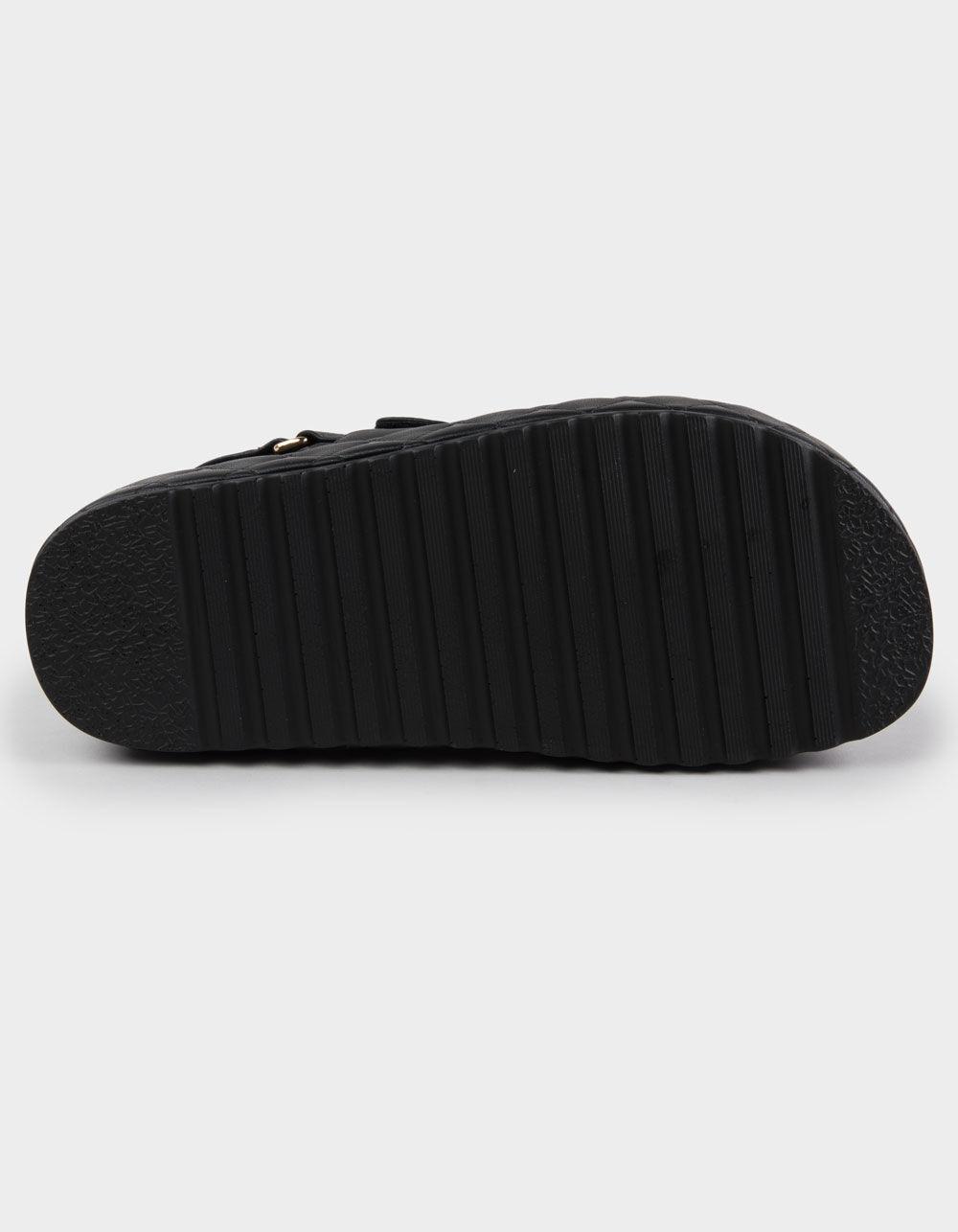 STEVE MADDEN Blaire Womens Platform Sandals - BLACK Product Image