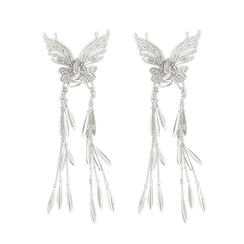 Set of 2: Butterfly Fringed Hair Claw Product Image