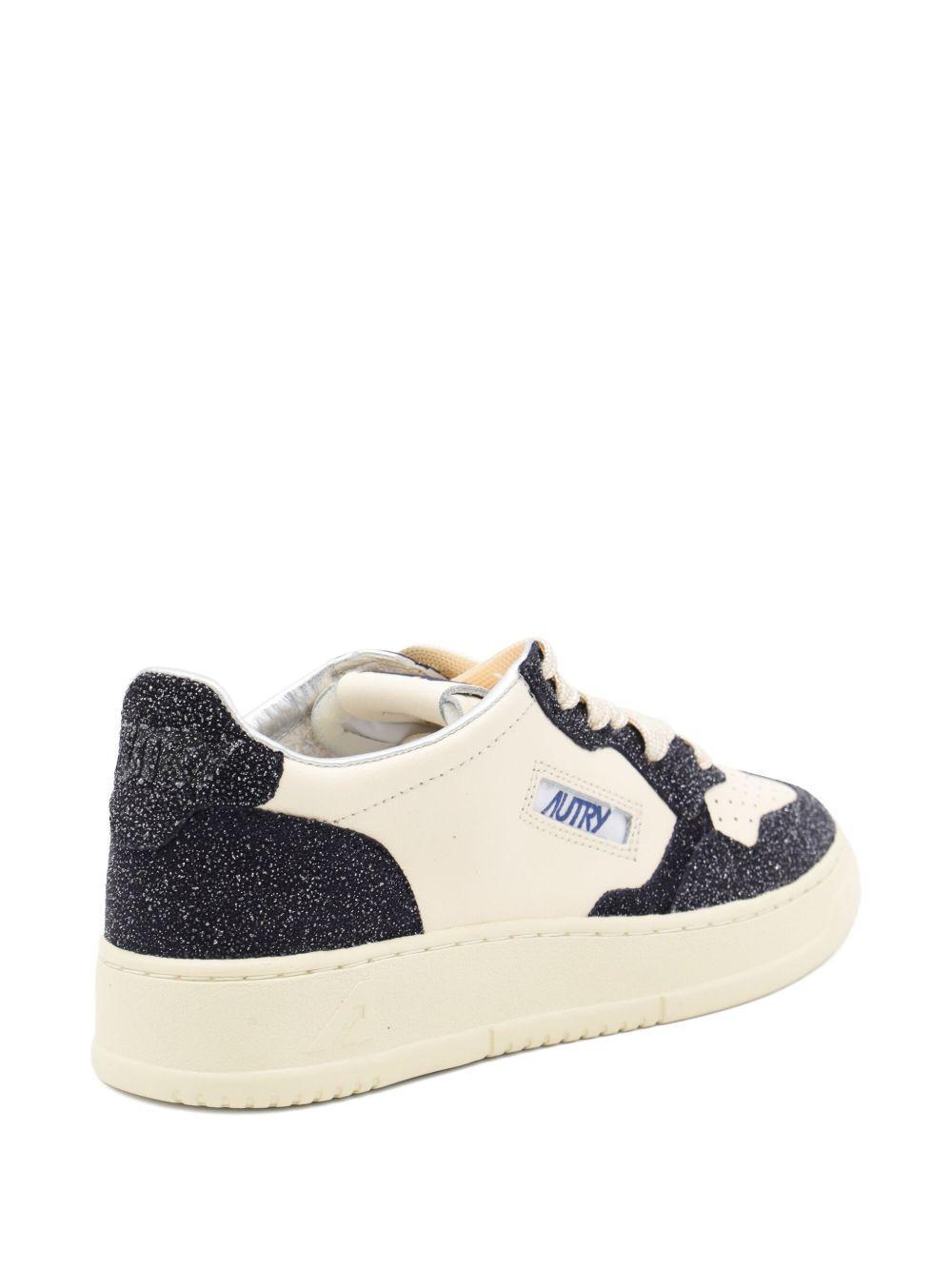 Medalist glitter-panel low-top sneakers Product Image