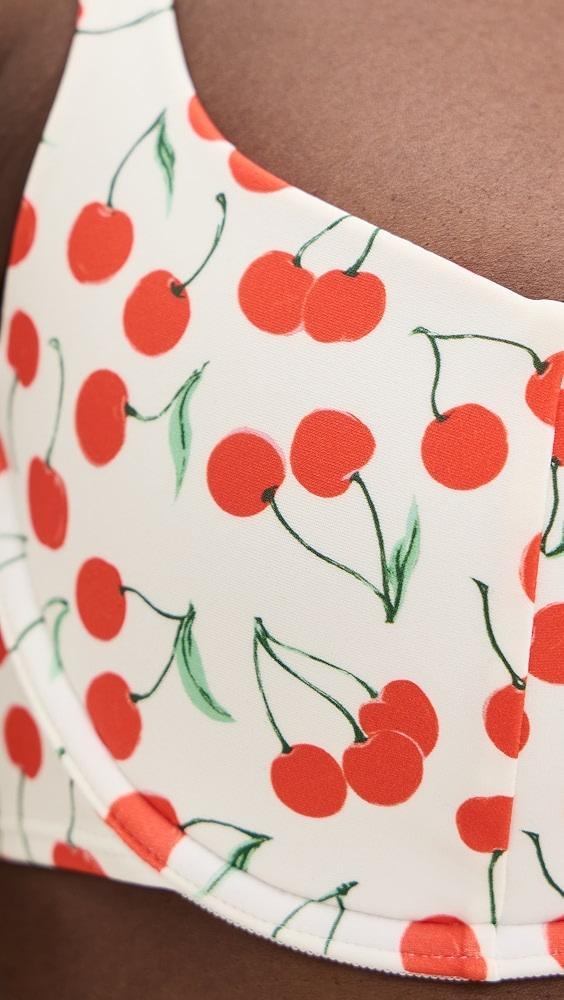 Good American Cherry Demi Support Top | Shopbop Product Image