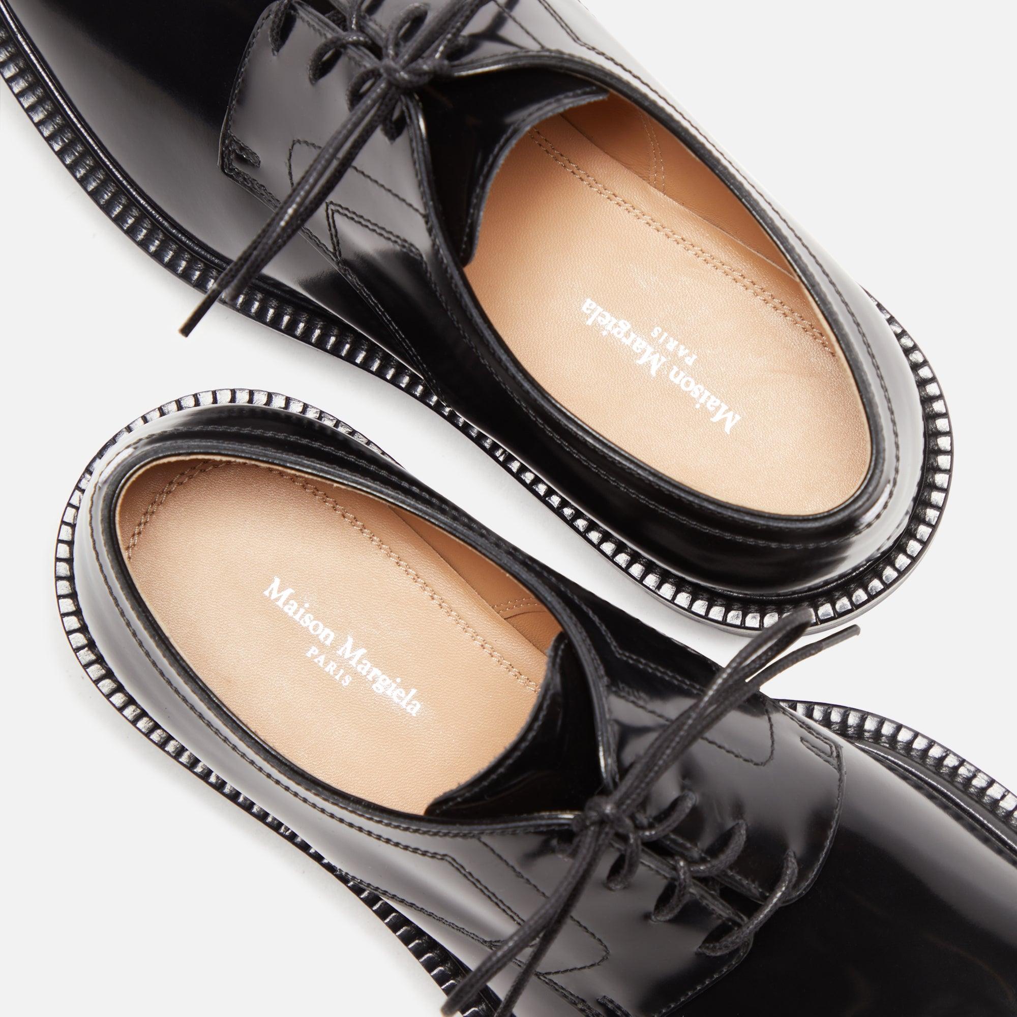Maison Margiela WMNS Tabi County Lace Up - Black Female Product Image