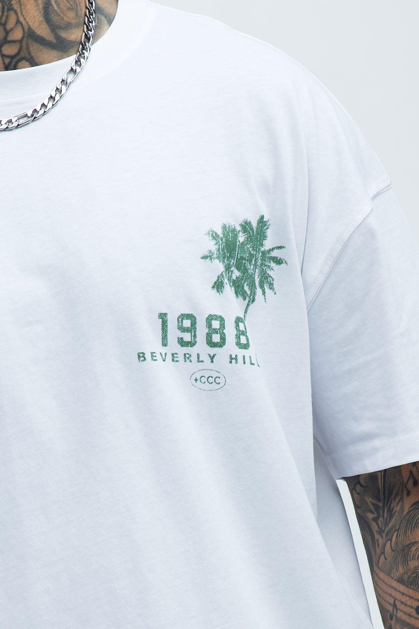 Rodeo Drive 1988 Oversized Short Sleeve Tee - White Product Image