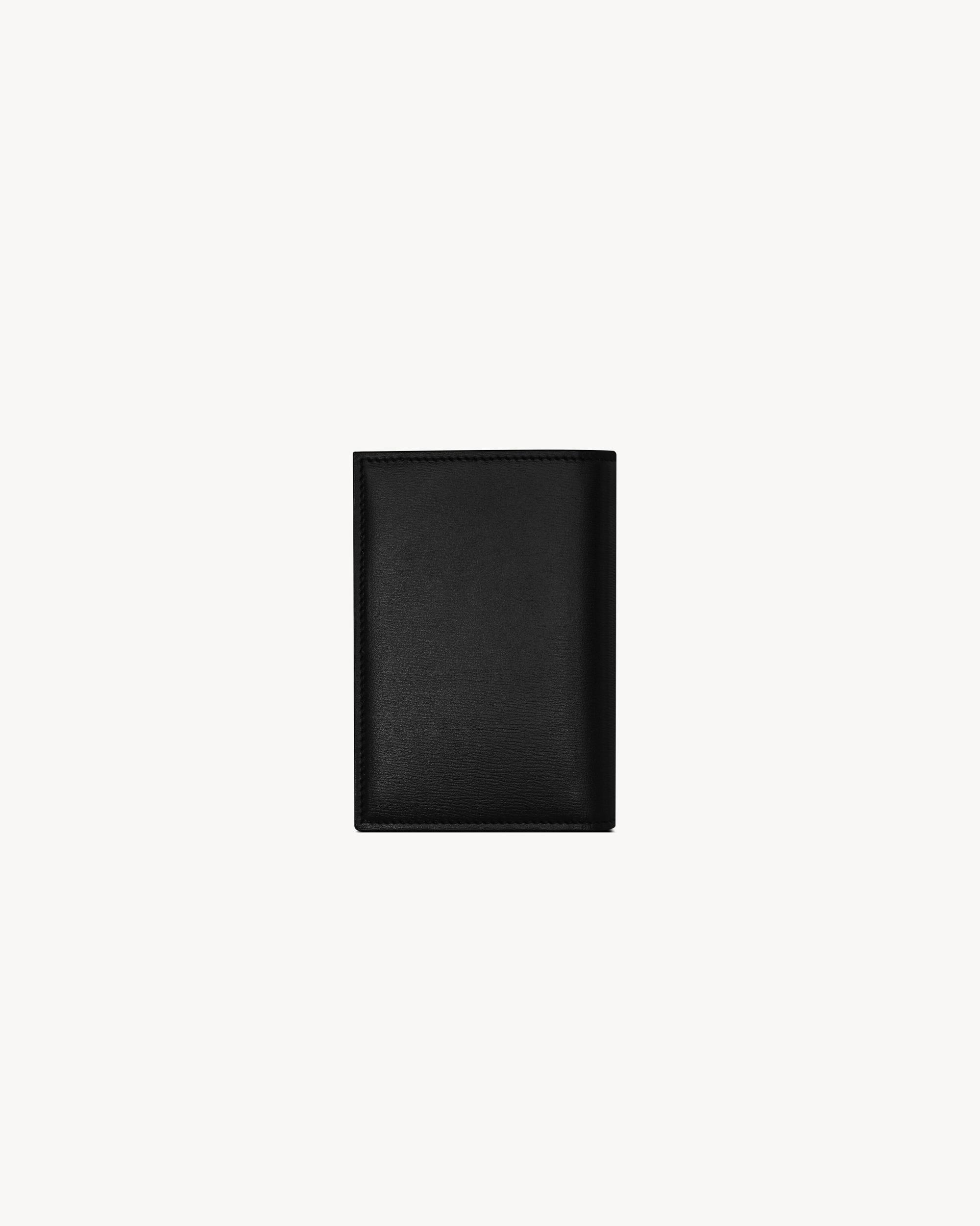TINY CASSANDRE credit card wallet in shiny leather Product Image