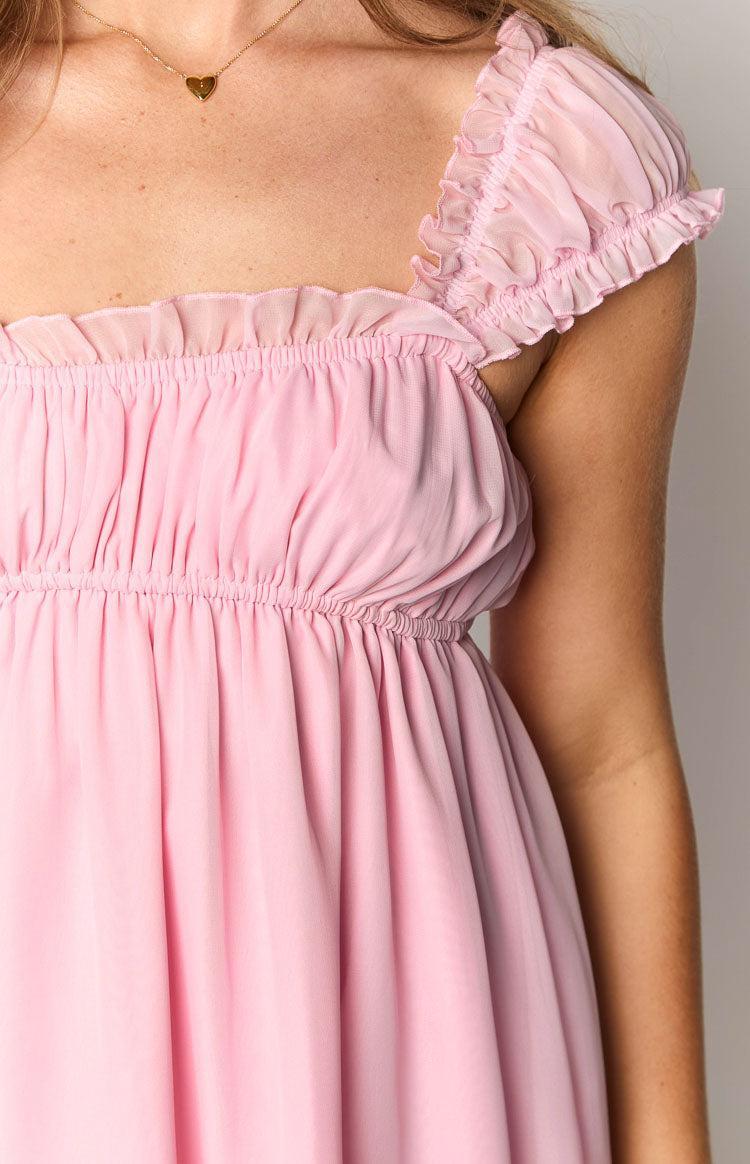 Dasies Pink Mini dress Product Image