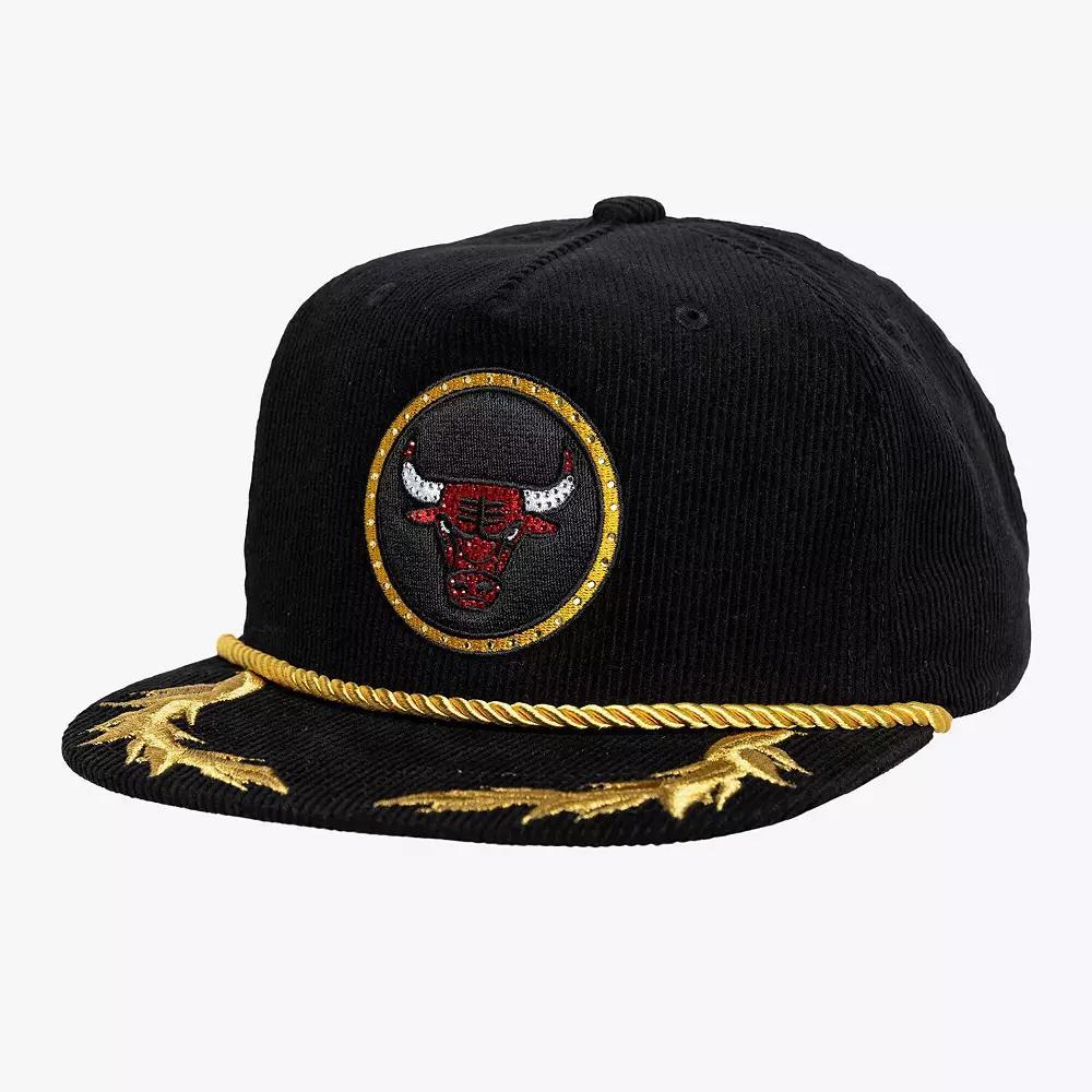 Womens Mitchell & Ness x DANNIJO Chicago Bulls Deadstock Cord Snapback Hat Product Image