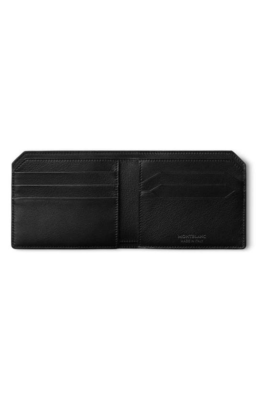 MONTBLANC Meisterstück Soft Leather Bifold Wallet In Black Product Image