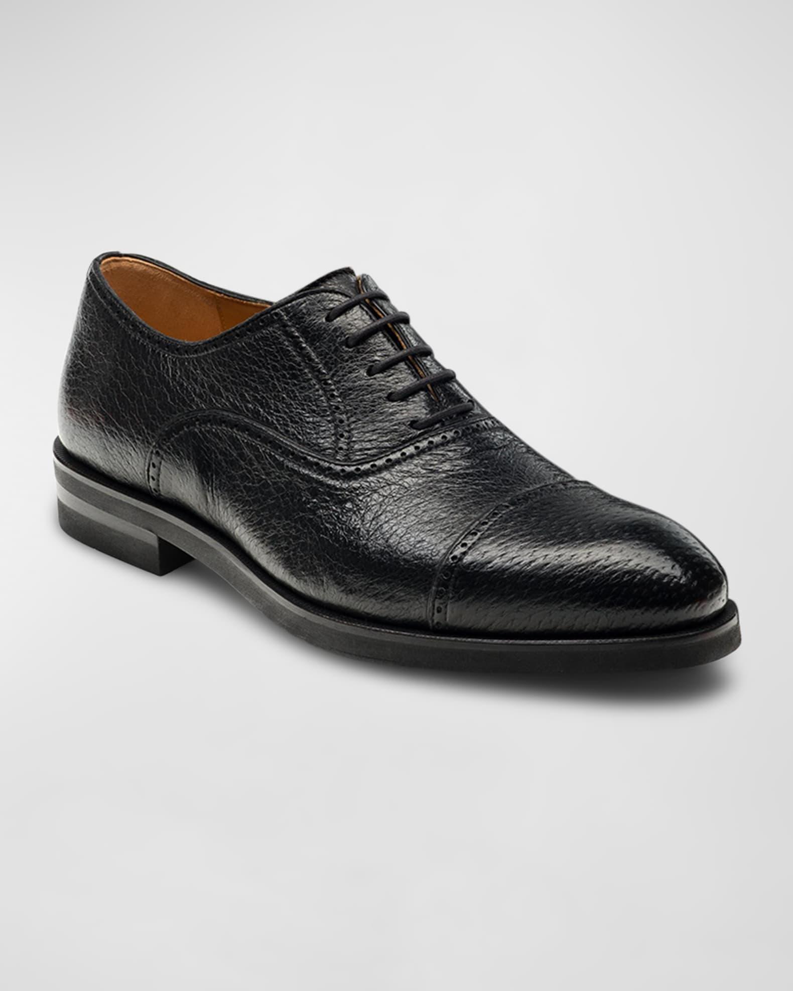 Men's Ica Brogue Peccary Leather Oxfords Product Image