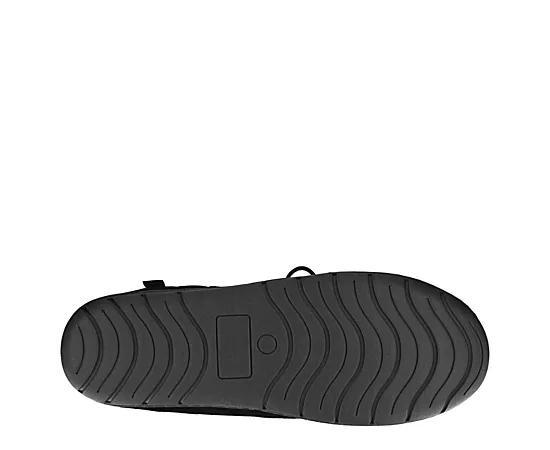 VANCE Hayden Men's Moccasin Slippers, Size: Small(7-8), Black Product Image