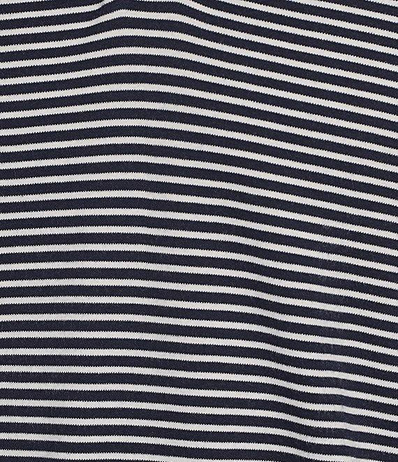 Roundtree & Yorke Supima Short Sleeve Striped Polo Shirt Product Image
