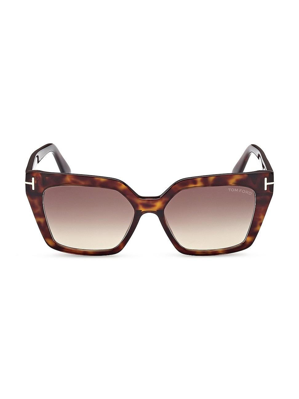 Tom Ford Winona Cat Eye Sunglasses, 53mm Product Image