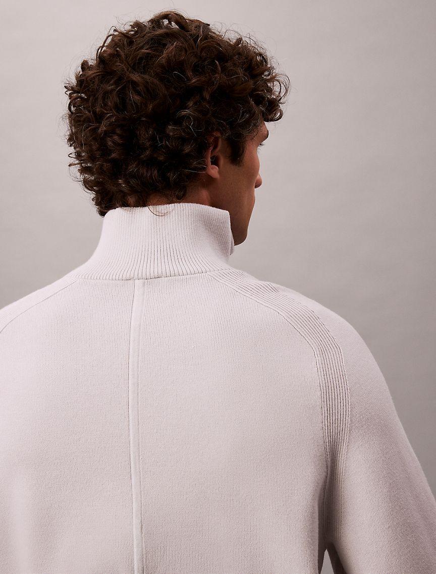 Tech Knit Mock Neck Sweater Product Image