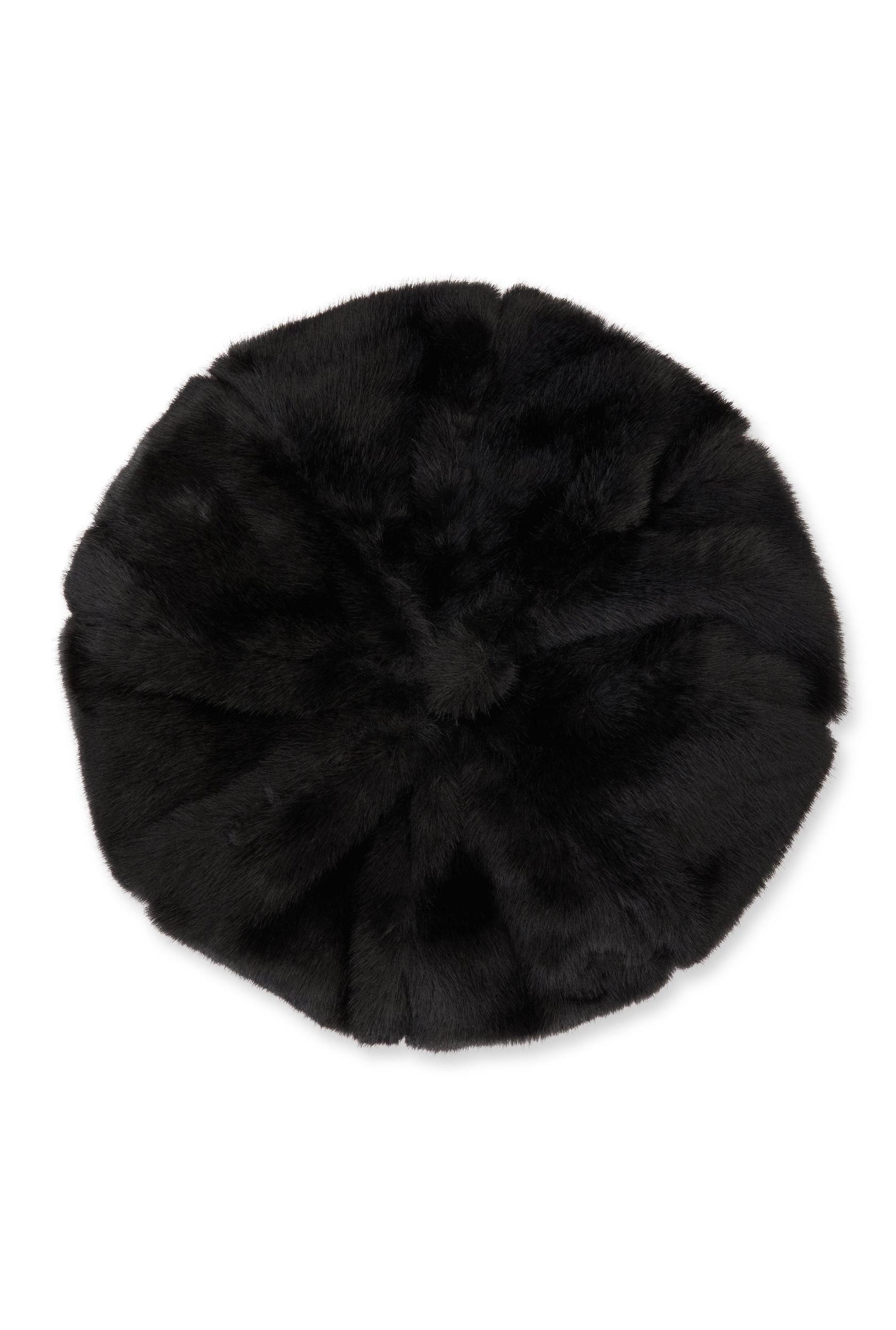 Faux Fur French Beret Female Product Image
