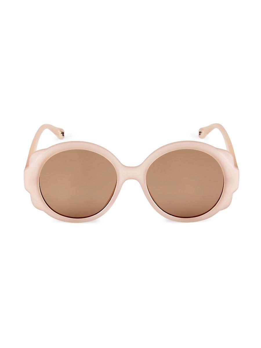 Womens Mirtha 55MM Round Injection Sunglasses Product Image