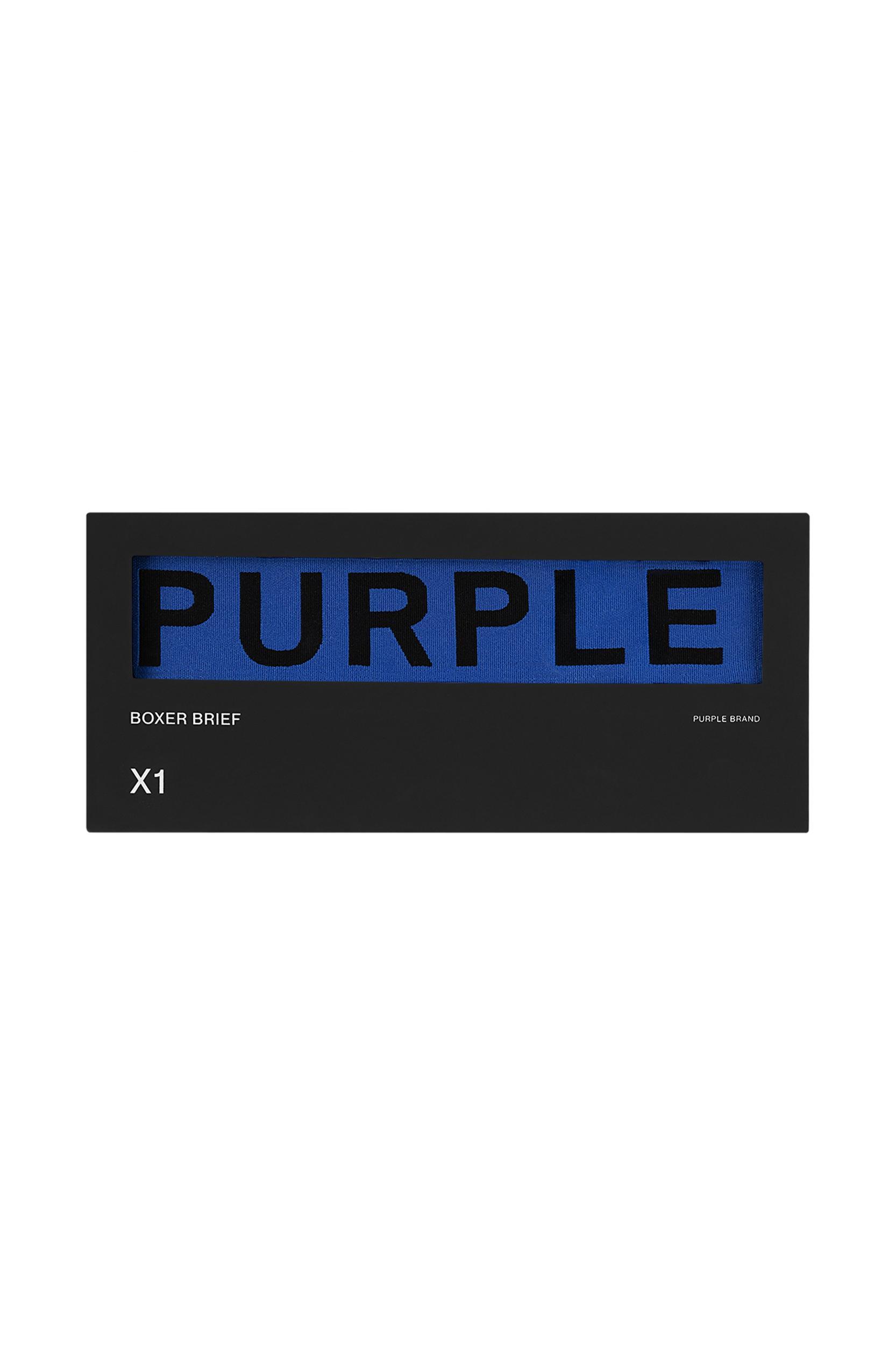 Purple Brand Boxer Brief Single - Blue Male Product Image