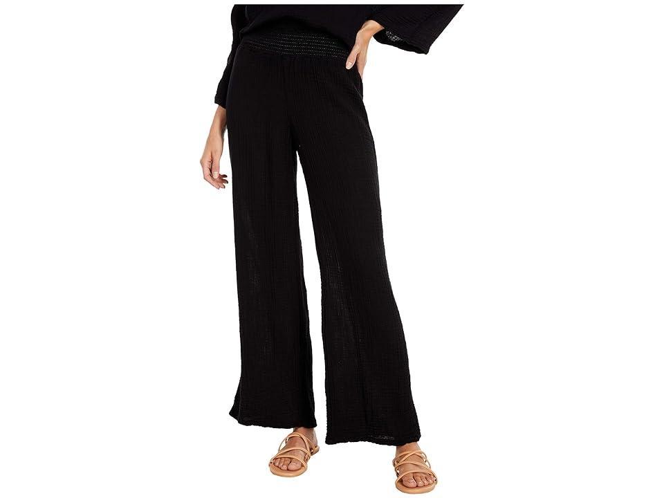 Michael Stars Smocked Wide-Leg Pants Product Image