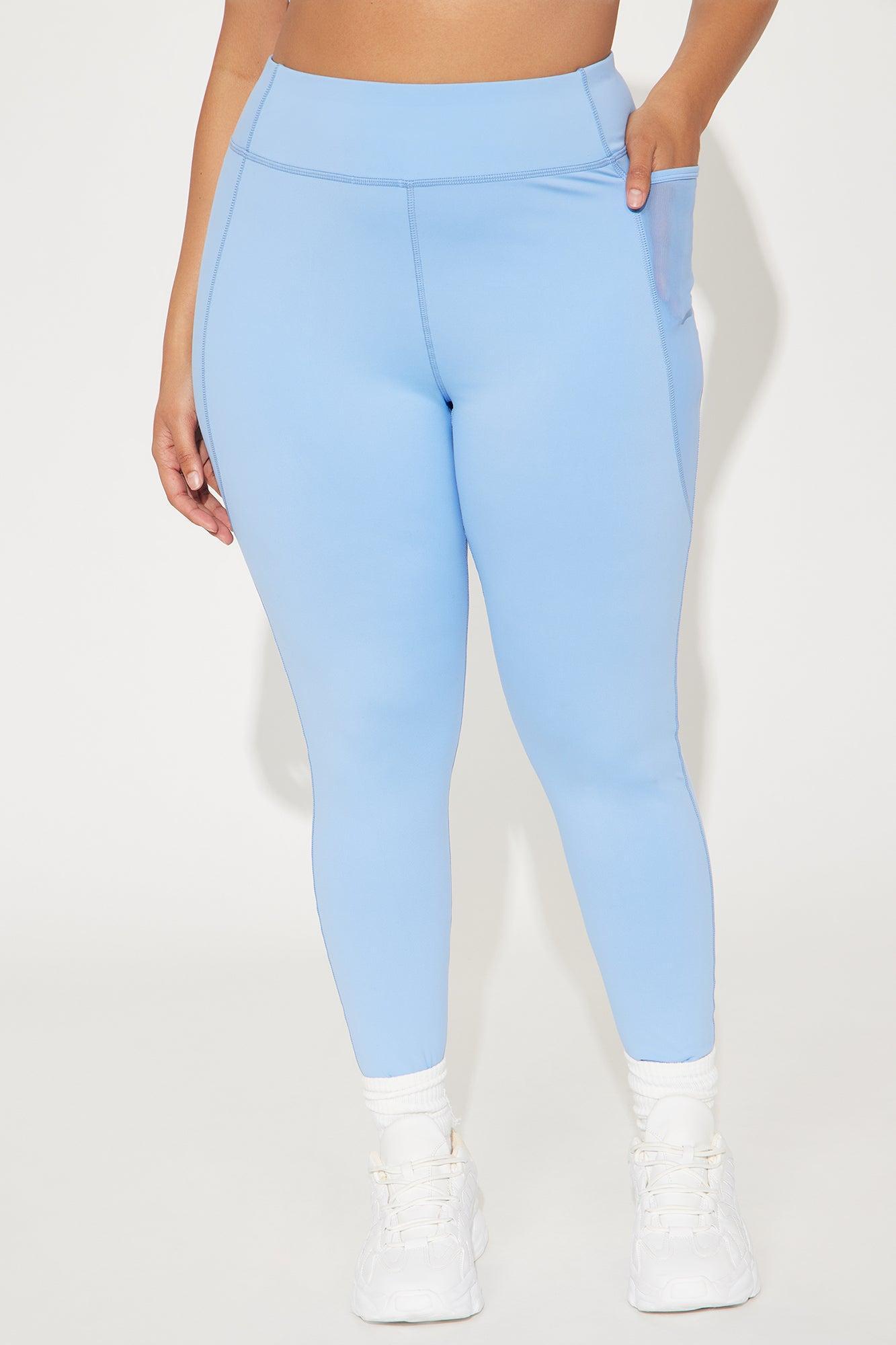 Match Point Active Legging - Light Blue Product Image