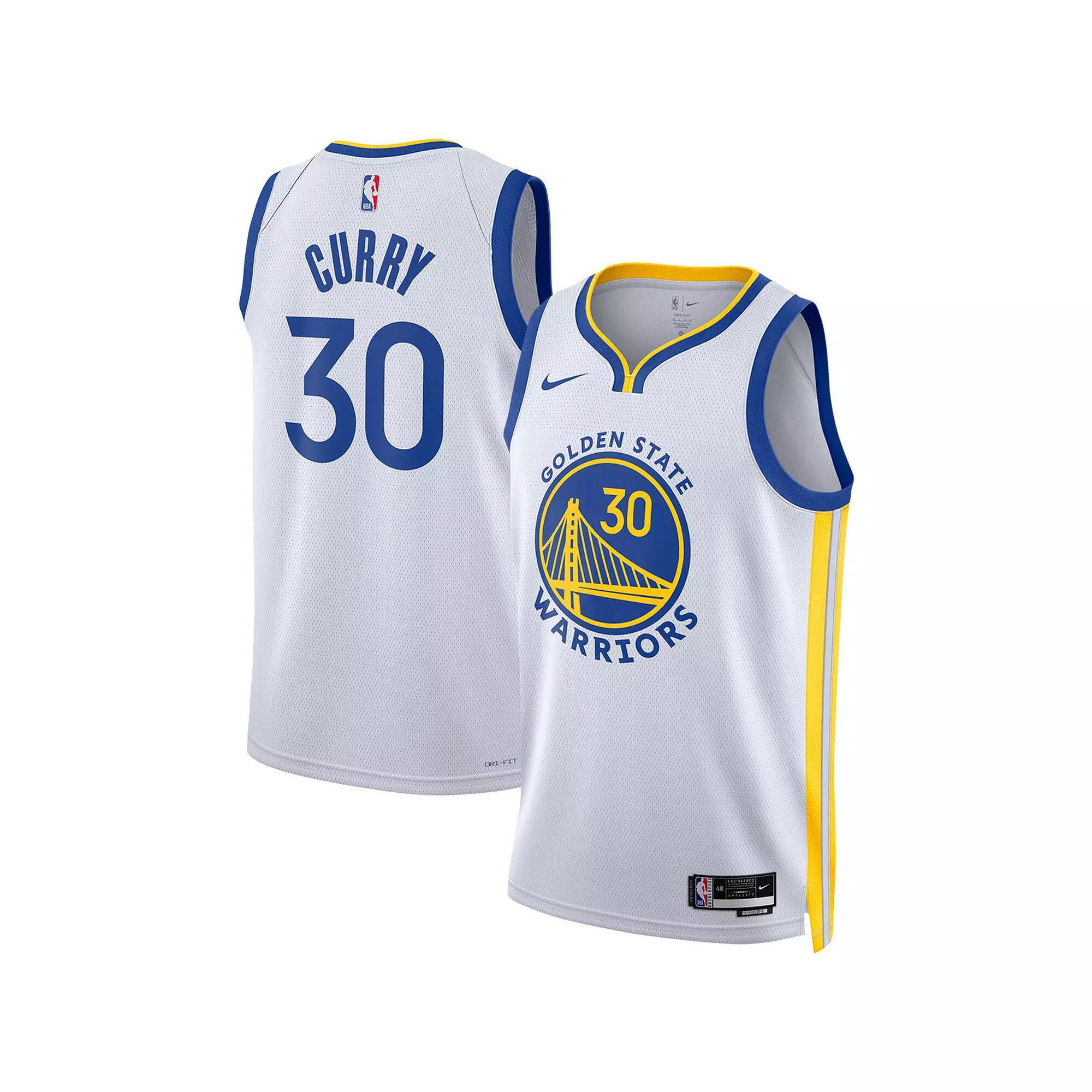 Unisex Nike Stephen Curry White Golden State Warriors Swingman Jersey - Association Edition, Men's, Size: Small Product Image