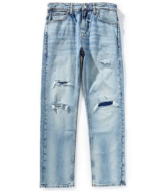 Guess Mason Regular Fit Distressed Jeans Product Image