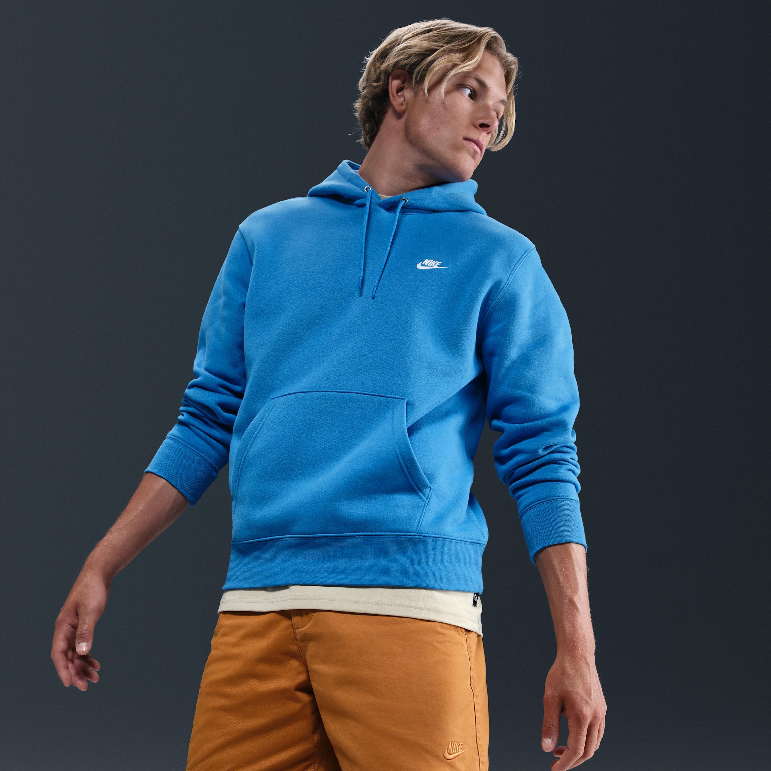 Nike Men's Club Pullover Fleece Hoodie Product Image