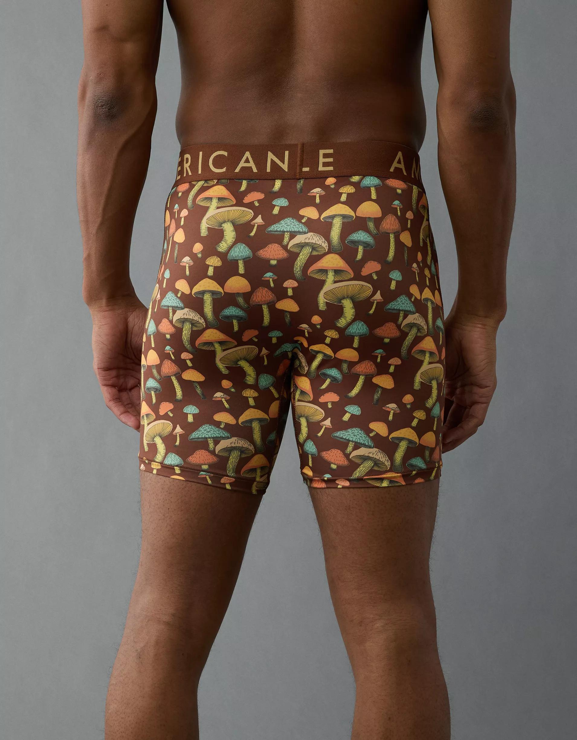 AEO Men's Mushrooms 6" Flex Boxer Brief Product Image