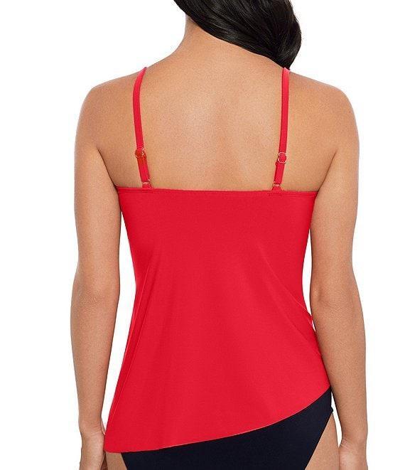 Magicsuit Solid Jersey Brief Shirred Swim Bottom Product Image