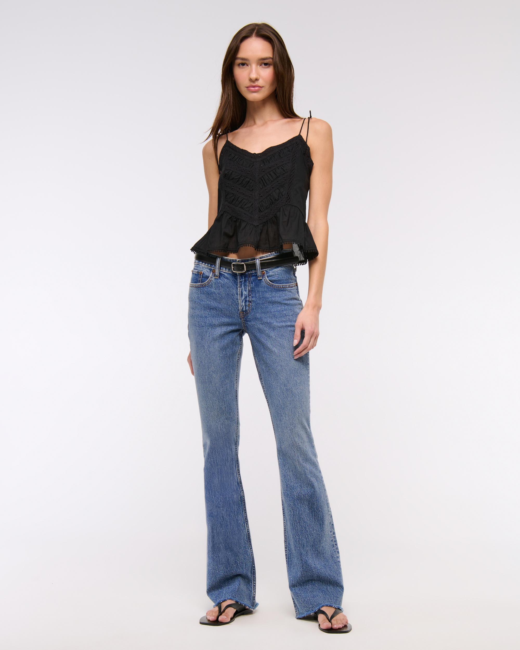 Mid Rise Bootcut Jean Product Image