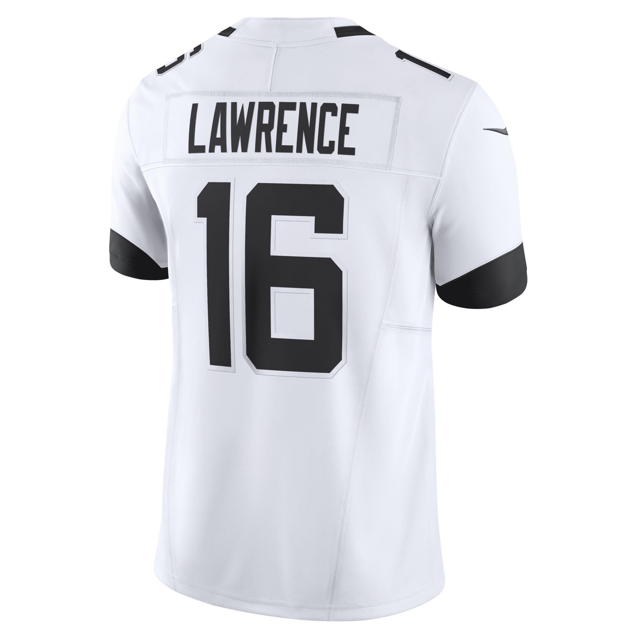 Men's Nike Trevor Lawrence White Jacksonville Jaguars  Vapor F.U.S.E. Limited Jersey, Size: 2XL Product Image