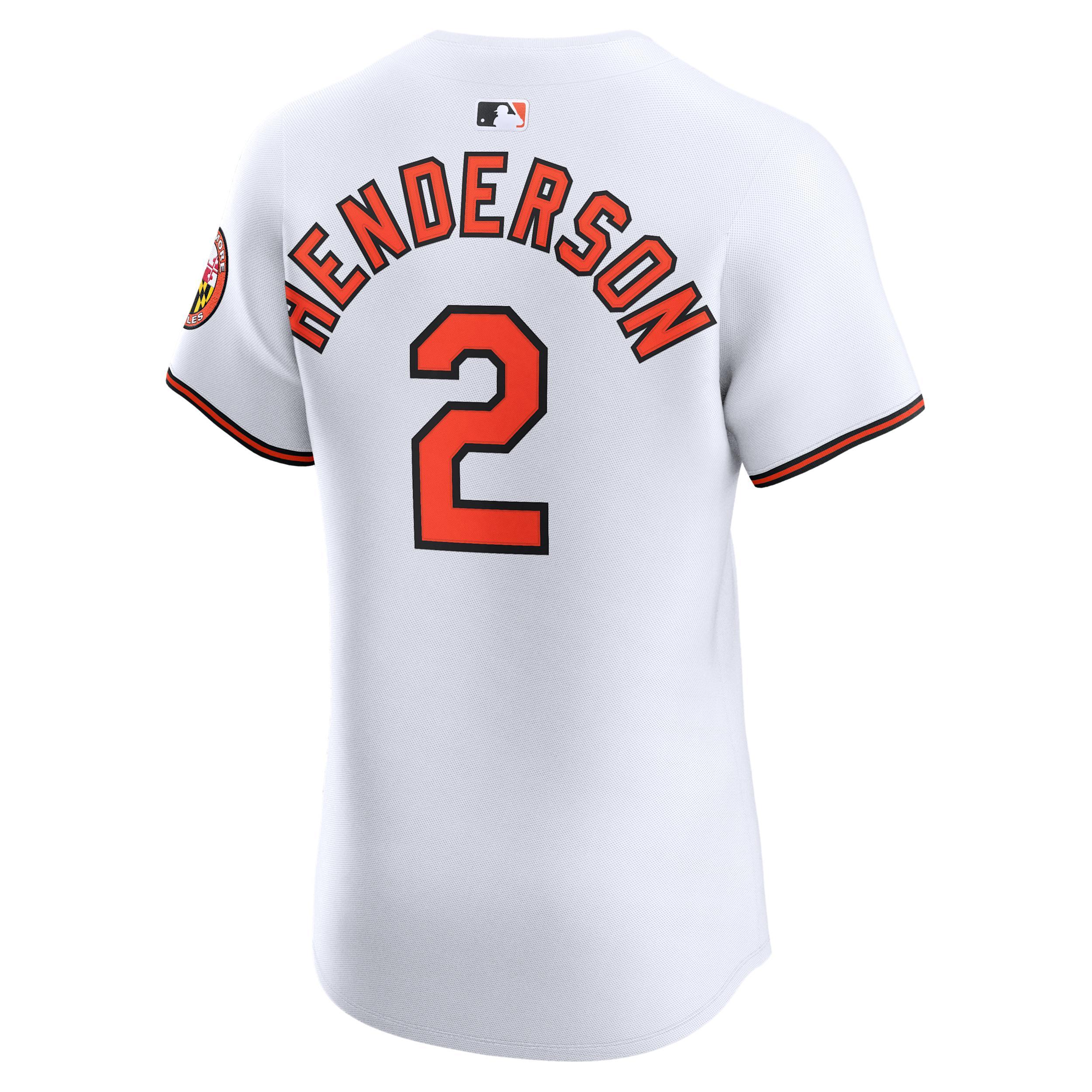 Gunnar Henderson Baltimore Orioles Nike Men's Dri-FIT ADV MLB Elite Jersey Product Image