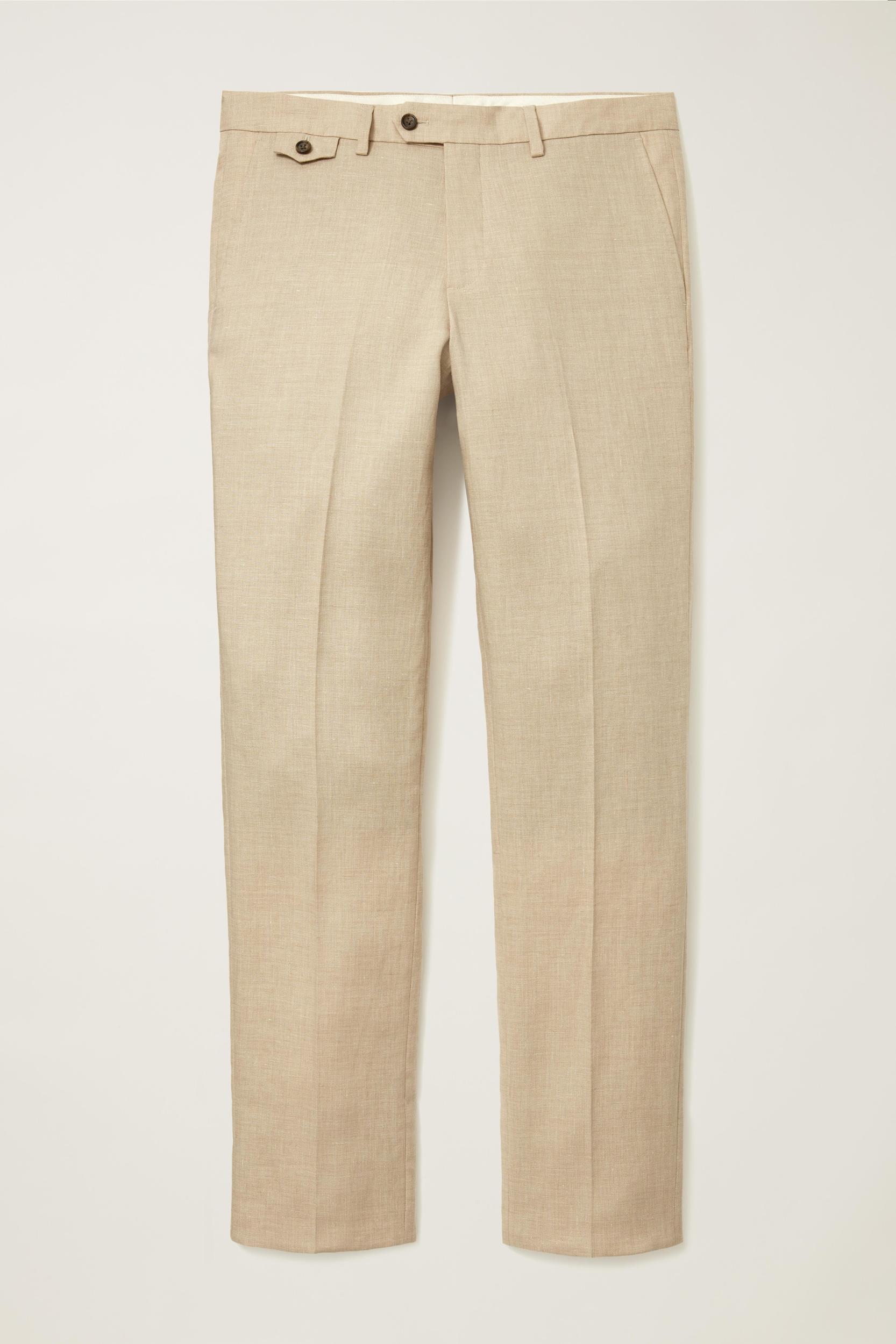 Italian Stretch Linen Suit Pant Product Image