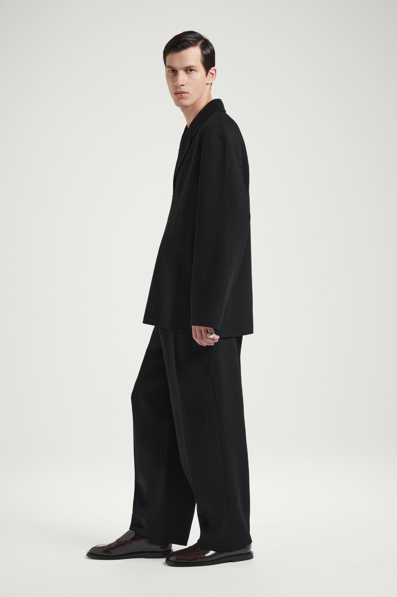 THE HALF-PLACKET OVERSHIRT Product Image