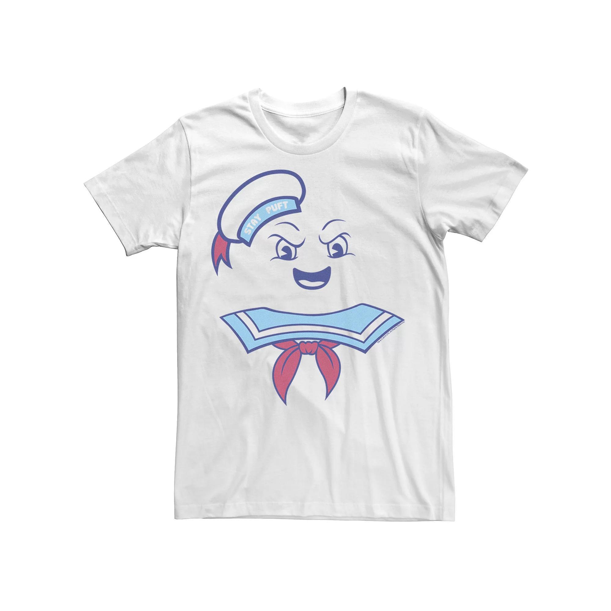 Big & Tall Ghostbusters Stay Puft Marshmallow Man Costume Tee, Men's, Size: XXL Tall, White Product Image