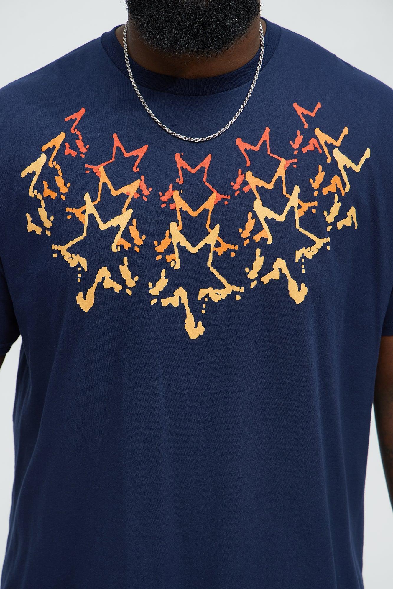Stars Align Short Sleeve Tee - Navy Product Image