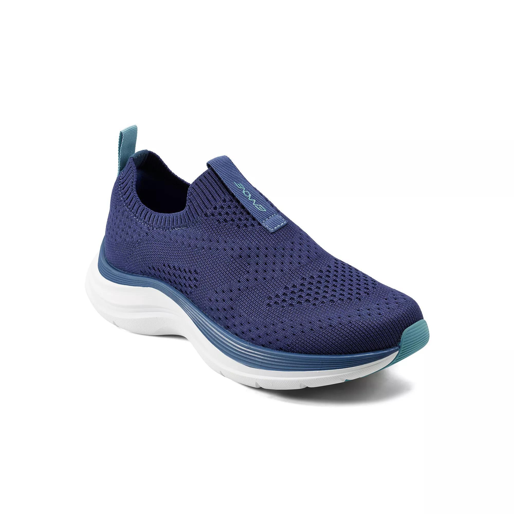 Easy Spirit EMOVE Easywalk Women's Pull-on Knit Sneakers, Size: 7, Blue Product Image