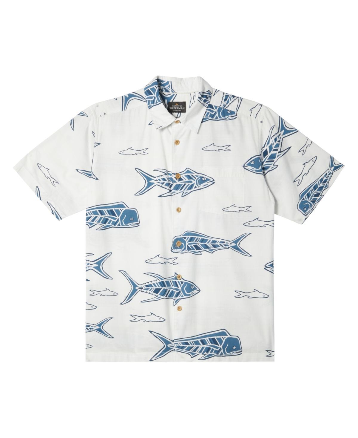 Quiksilver Waterman Mens Out of Office Short Sleeve Shirt Product Image