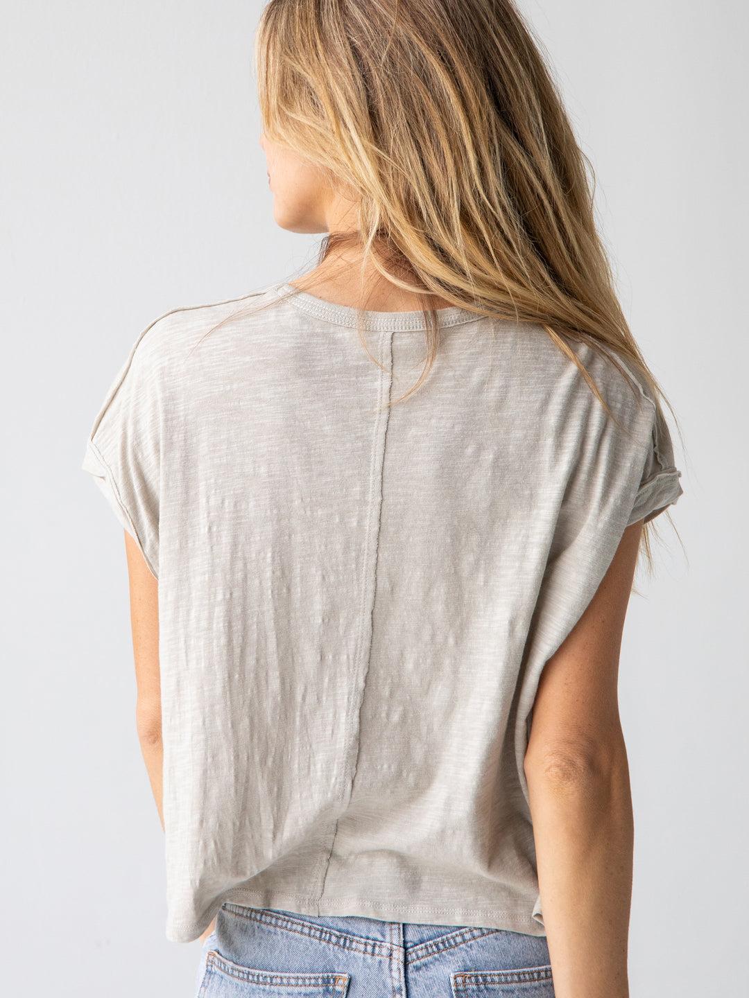 Frankie Cotton Boxy Tee Shirt Product Image