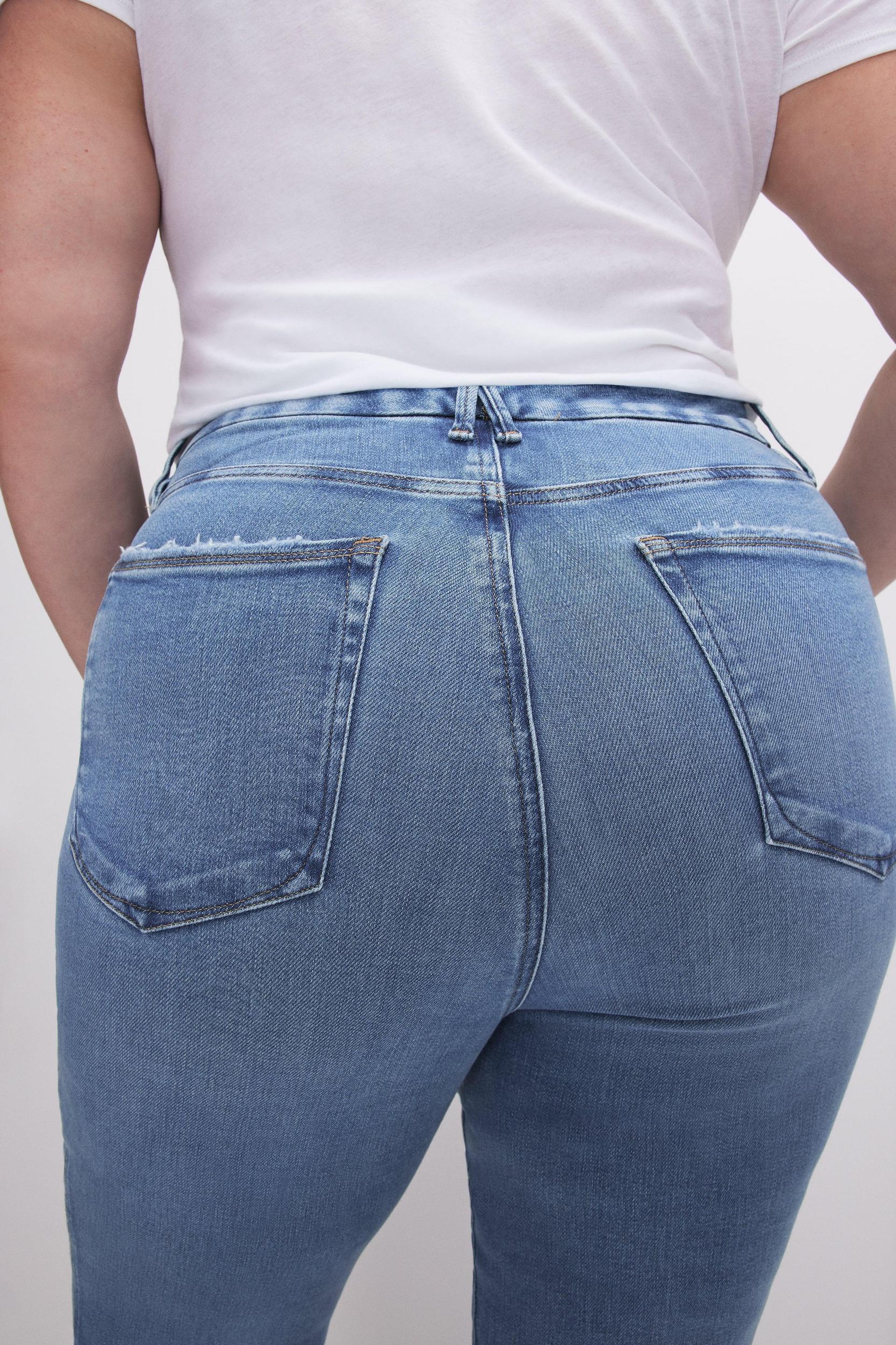 GOOD CURVE STRAIGHT JEANS | INDIGO628 Product Image