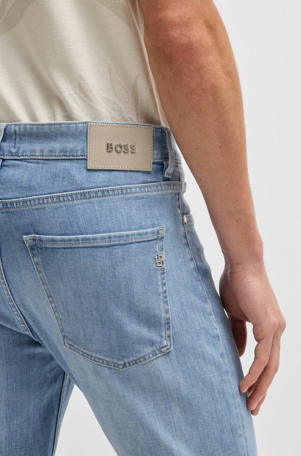 Delaware slim-fit jeans in blue Italian denim Product Image