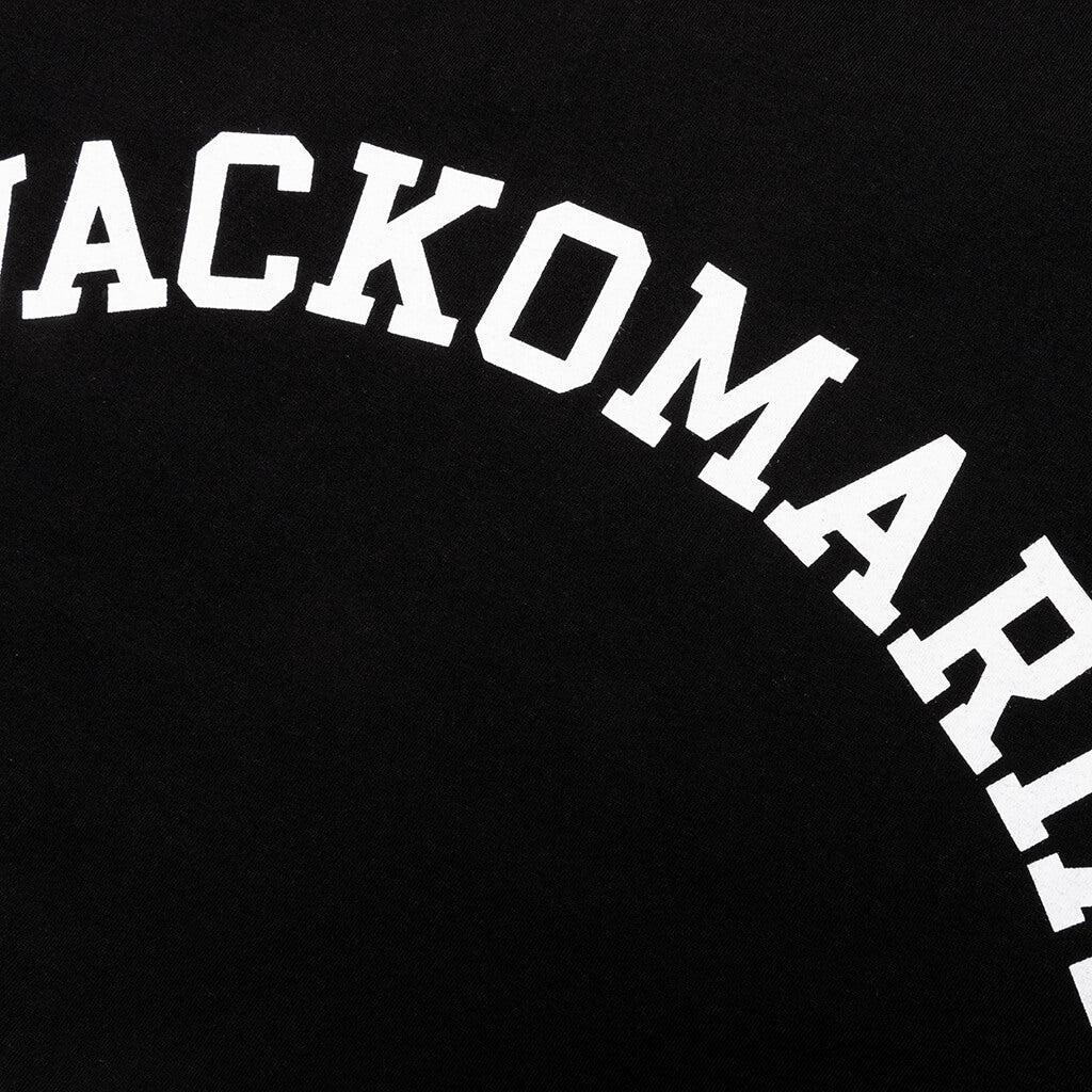 Washed Heavyweight Crewneck T-Shirt Type 2 - Black Male Product Image