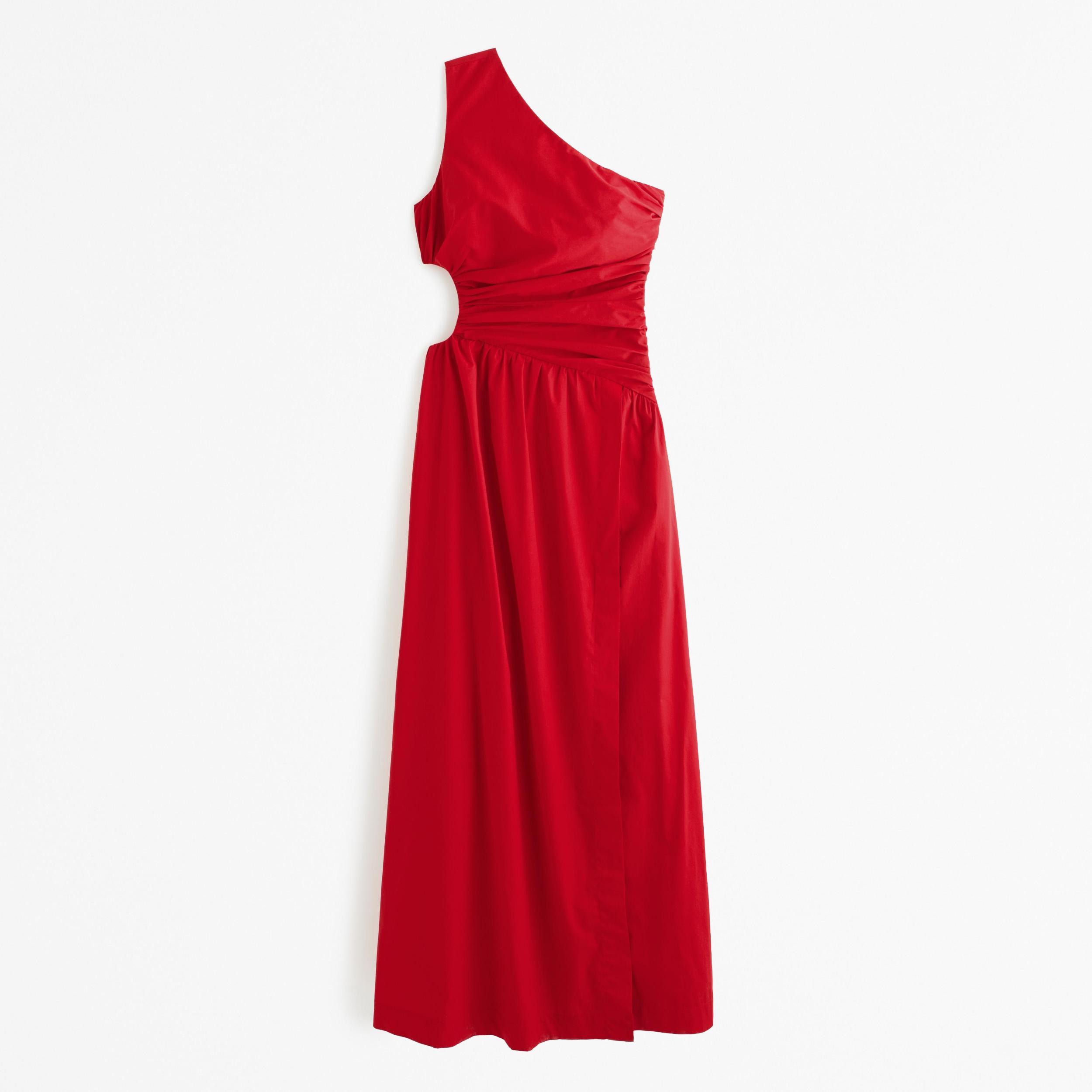 One-Shoulder Cutout Maxi Dress Product Image