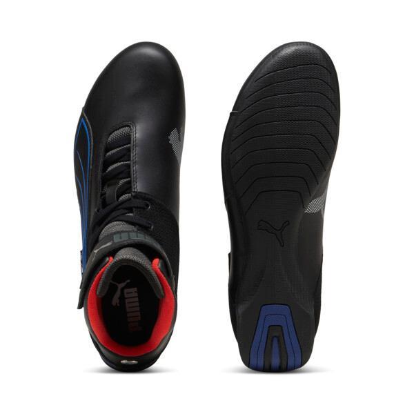 PUMA BMW M Motorsport Future Cat Mid Men's Sneakers in Black/Cool Cobalt Product Image