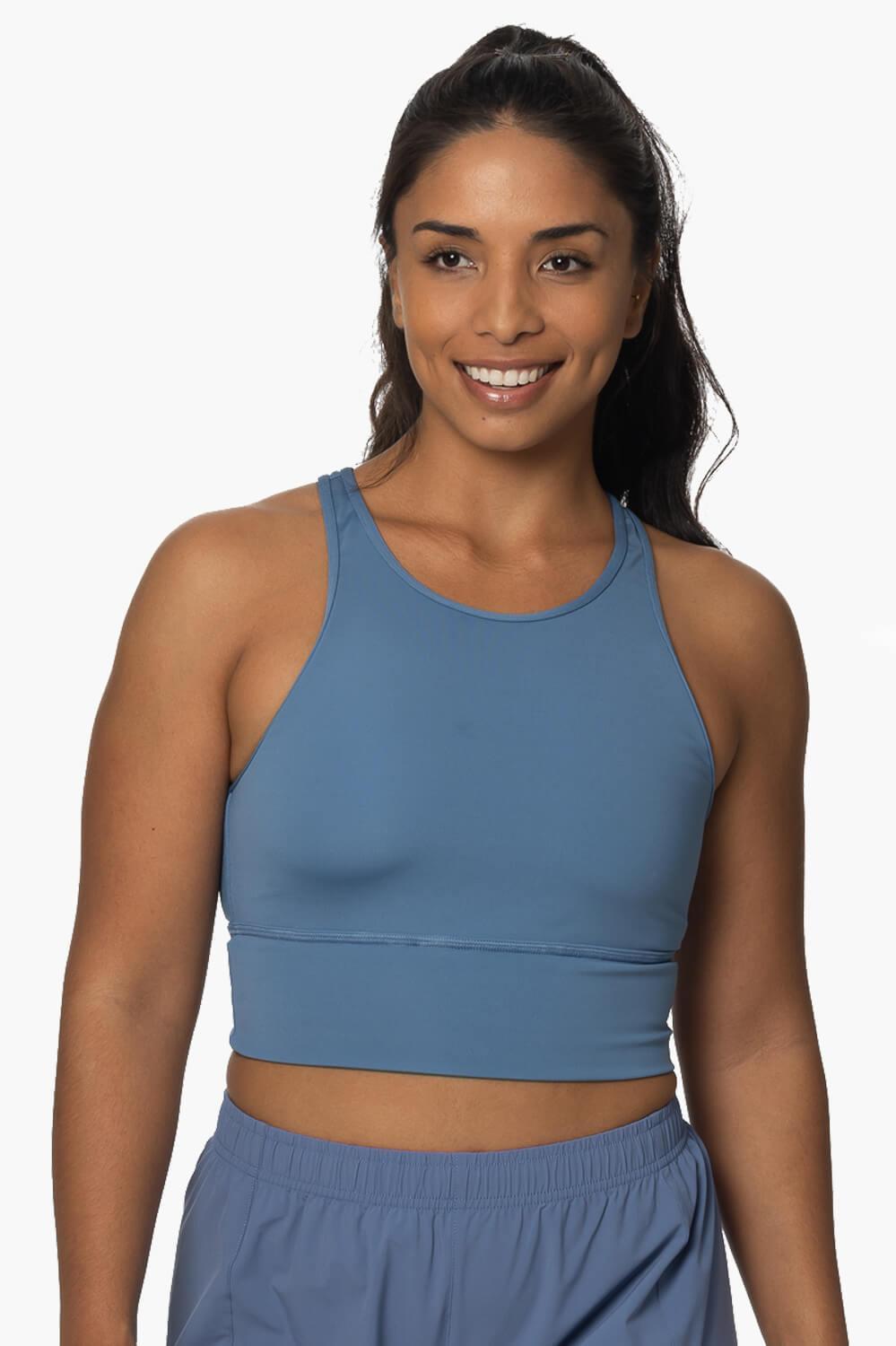 Rae Sports Bra - Turquoise Female Product Image