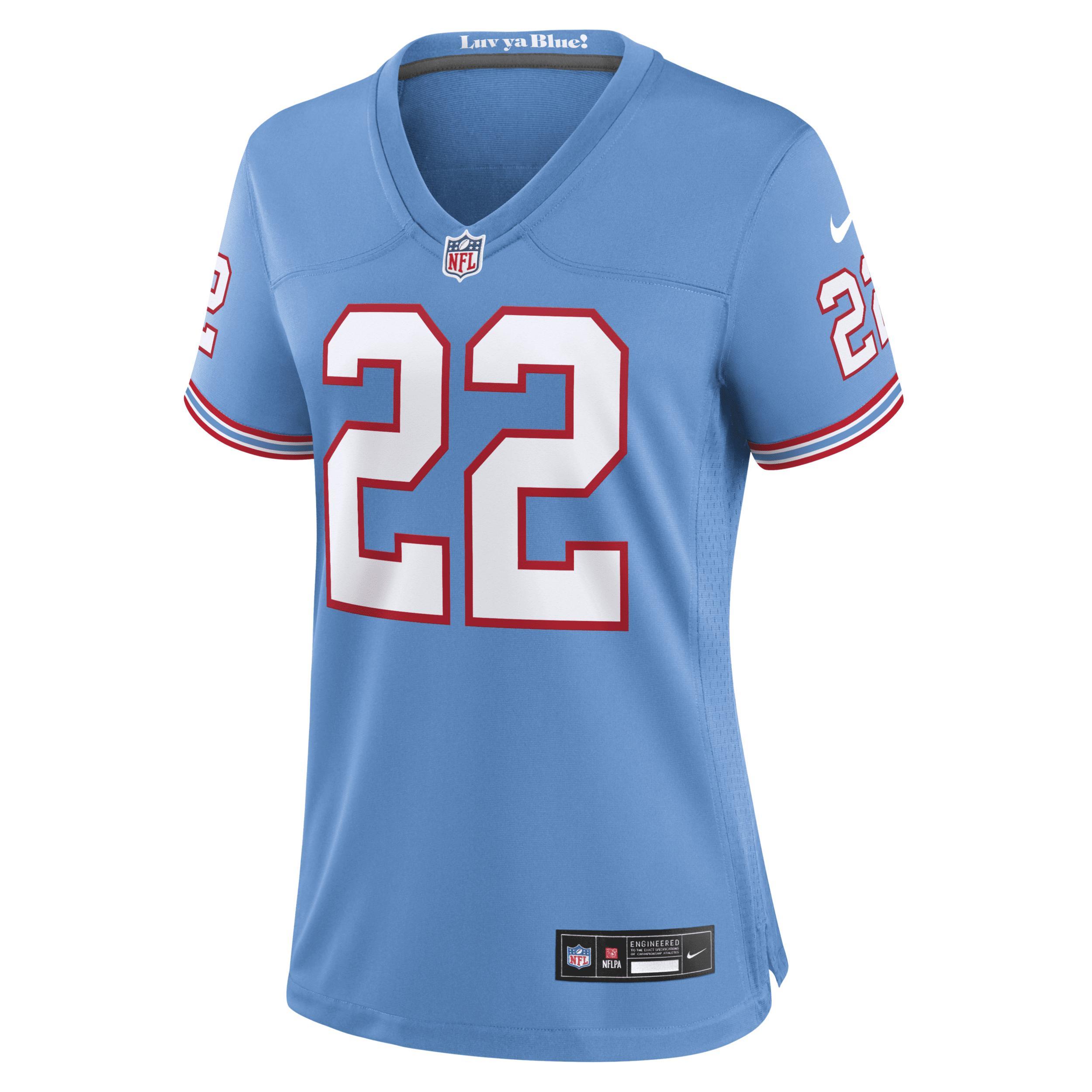 Women's Nike Derrick Henry Light Blue Tennessee Titans Player Jersey, Size: XL Product Image