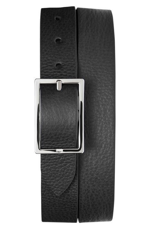Shinola Mens Reversible Rectangle Buckle Belt Product Image