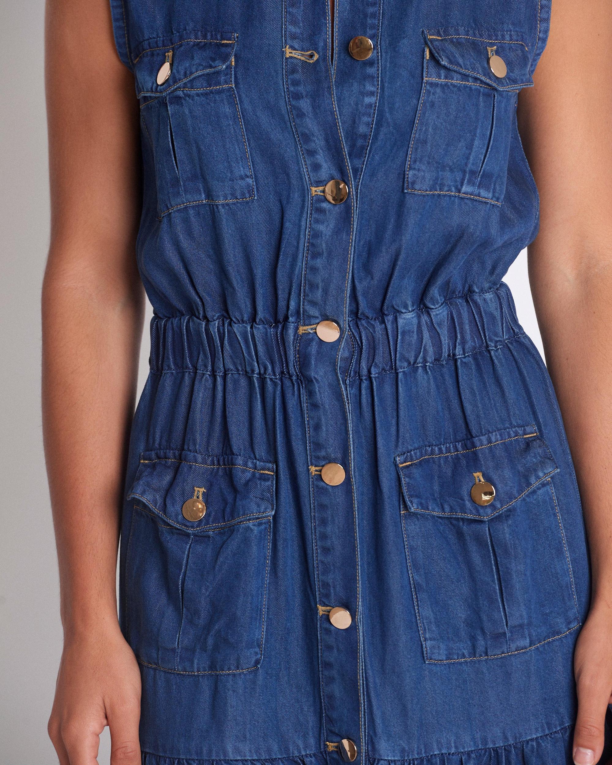 Triana Denim Dress Product Image