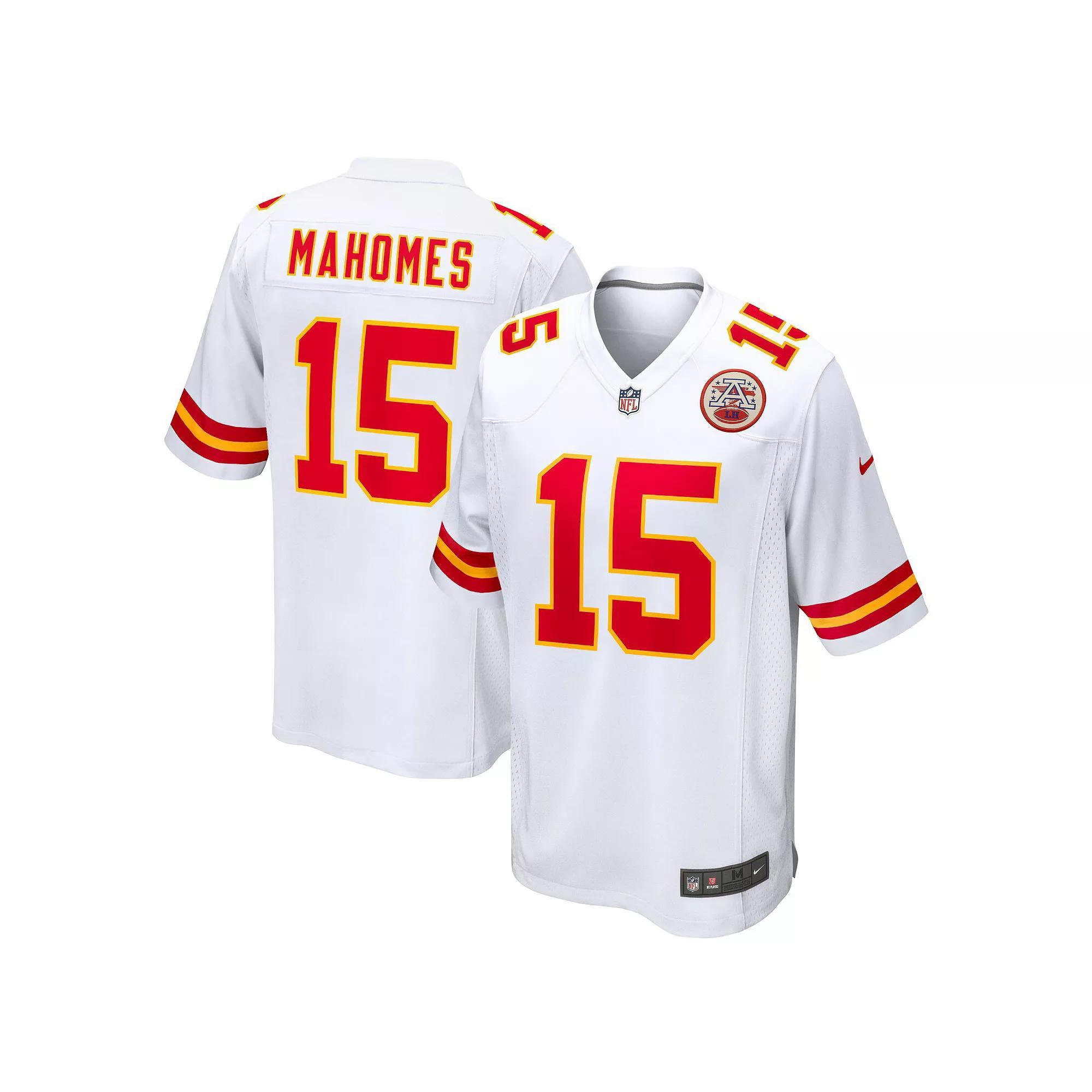 Men's Nike Patrick Mahomes  White Kansas City Chiefs  Game Jersey, Size: 2XL Product Image
