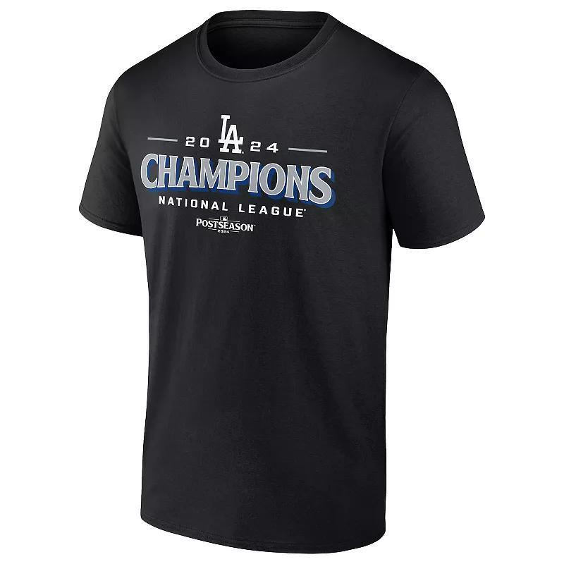 Men's Fanatics New York Yankees MLB 2024 American League Champions Post Season Roster T-Shirt, Size: Medium, Black Product Image