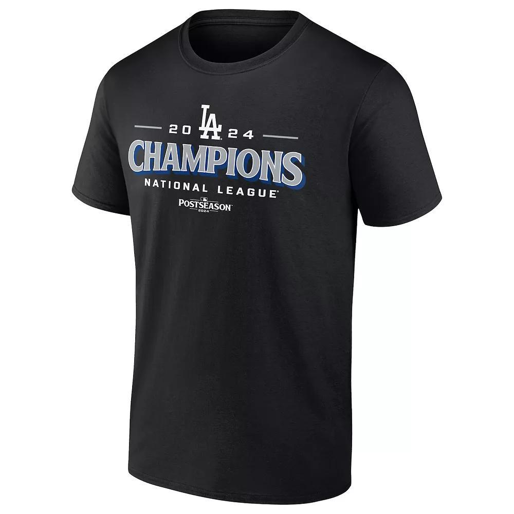 Men's Fanatics New York Yankees MLB 2024 American League Champions Post Season Roster T-Shirt, Size: Medium, Black Product Image