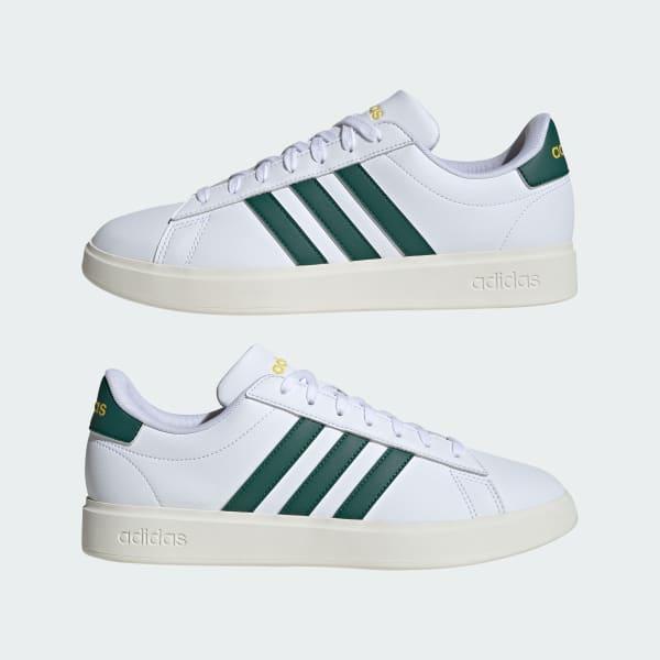 adidas Grand Court Shoes Core Black 4.5 Mens Product Image